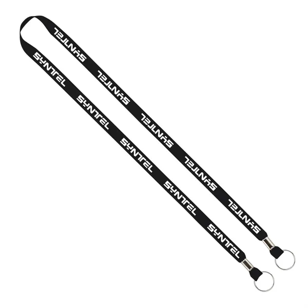 1/2" x 16" polyester lanyard with two ends, crimps and customization.... from ASI 88060 Snugz/USA Inc / SnugZ USA®