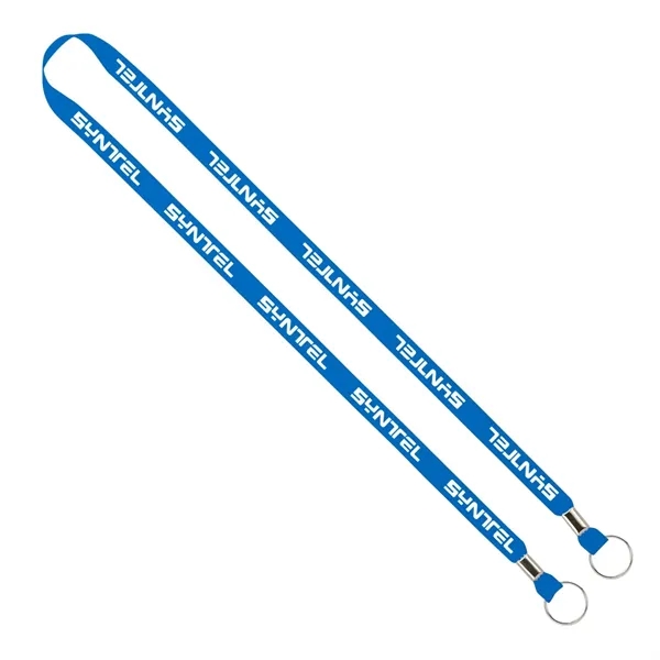 1/2" x 16" polyester lanyard with two ends, crimps and customization.... from ASI 88060 Snugz/USA Inc / SnugZ USA®