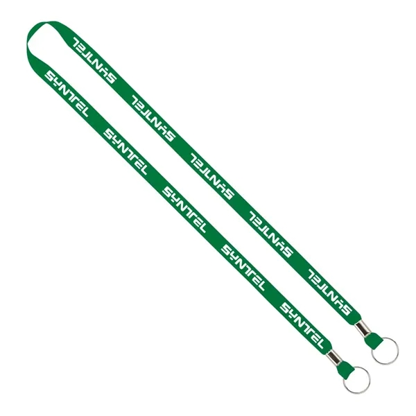 1/2" x 16" polyester lanyard with two ends, crimps and customization.... from ASI 88060 Snugz/USA Inc / SnugZ USA®