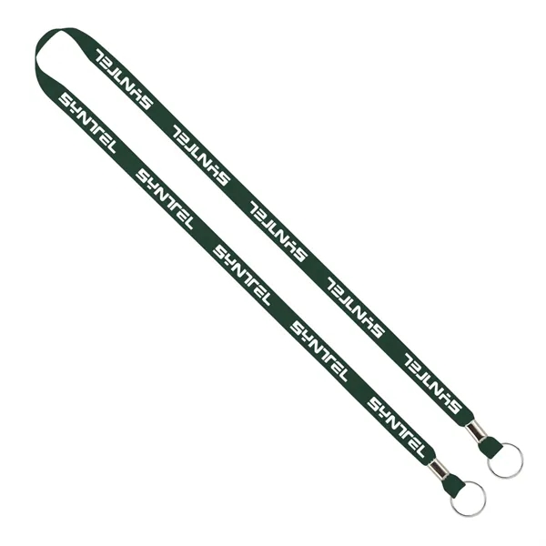 1/2" x 16" polyester lanyard with two ends, crimps and customization.... from ASI 88060 Snugz/USA Inc / SnugZ USA®