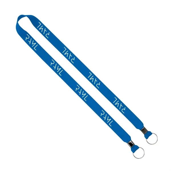 3/4" x 16" double-ended polyester lanyard with crimps.... from ASI 88060 Snugz/USA Inc / SnugZ USA®