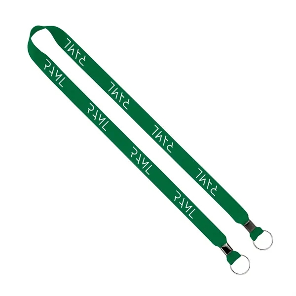 3/4" x 16" double-ended polyester lanyard with crimps.... from ASI 88060 Snugz/USA Inc / SnugZ USA®