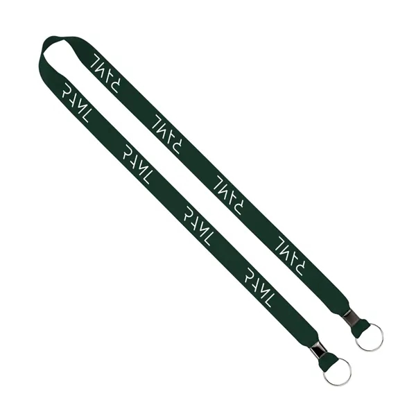 3/4" x 16" double-ended polyester lanyard with crimps.... from ASI 88060 Snugz/USA Inc / SnugZ USA®