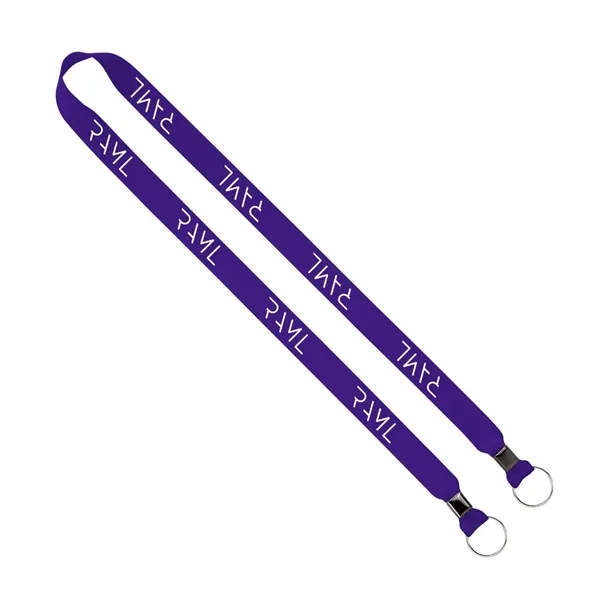 3/4" x 16" double-ended polyester lanyard with crimps.... from ASI 88060 Snugz/USA Inc / SnugZ USA®