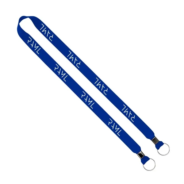 3/4" x 16" double-ended polyester lanyard with crimps.... from ASI 88060 Snugz/USA Inc / SnugZ USA®
