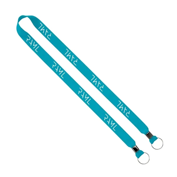 3/4" x 16" double-ended polyester lanyard with crimps.... from ASI 88060 Snugz/USA Inc / SnugZ USA®