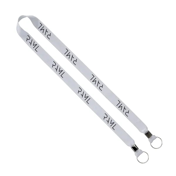 3/4" x 16" double-ended polyester lanyard with crimps.... from ASI 88060 Snugz/USA Inc / SnugZ USA®