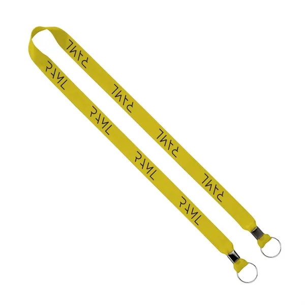 3/4" x 16" double-ended polyester lanyard with crimps.... from ASI 88060 Snugz/USA Inc / SnugZ USA®