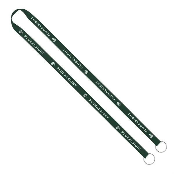 1/2" x 16" two-ended polyester lanyard with sewn metal split rings.... from ASI 88060 Snugz/USA Inc / SnugZ USA®