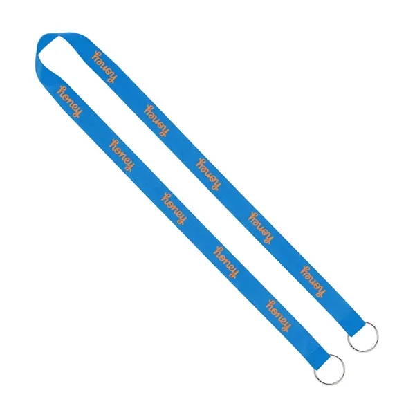 3/4" x 16" polyester lanyard with double ends and sewn metal... from ASI 88060 Snugz/USA Inc / SnugZ USA®