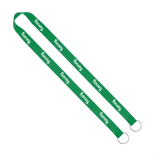 3/4" x 16" polyester lanyard with double ends and sewn metal... from ASI 88060 Snugz/USA Inc / SnugZ USA®