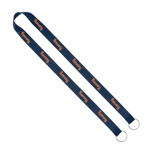 3/4" x 16" polyester lanyard with double ends and sewn metal... from ASI 88060 Snugz/USA Inc / SnugZ USA®
