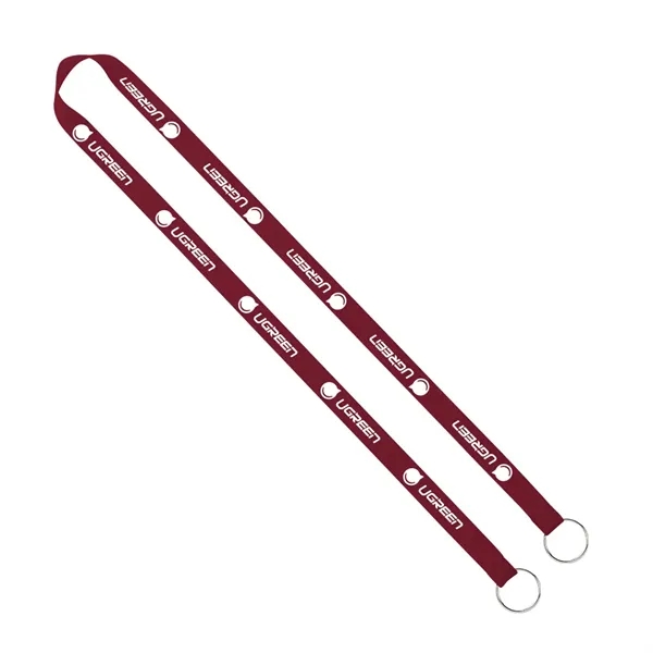 5/8" x 16" polyester lanyard with 2-ended design and sewn metal... from ASI 88060 Snugz/USA Inc / SnugZ USA®