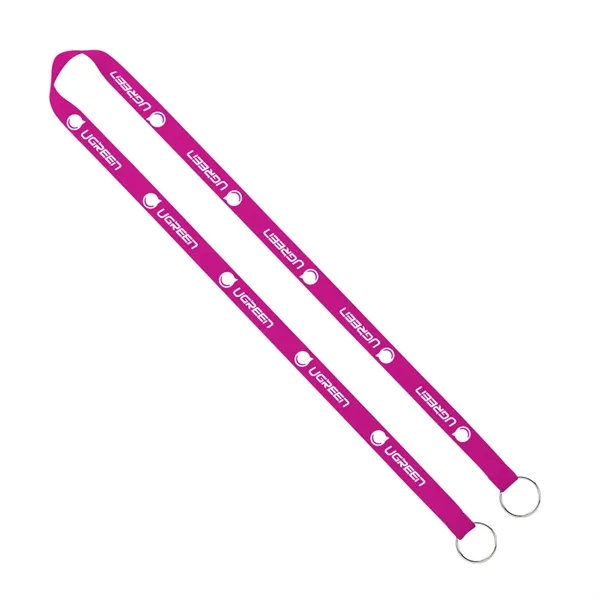 5/8" x 16" polyester lanyard with 2-ended design and sewn metal... from ASI 88060 Snugz/USA Inc / SnugZ USA®