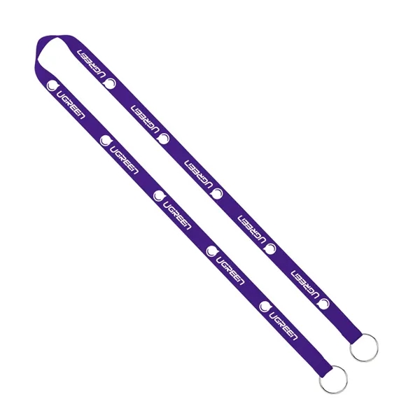 5/8" x 16" polyester lanyard with 2-ended design and sewn metal... from ASI 88060 Snugz/USA Inc / SnugZ USA®