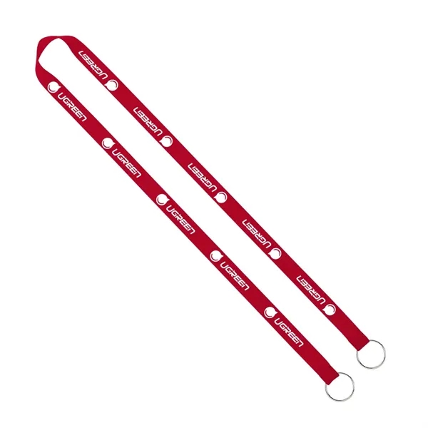 5/8" x 16" polyester lanyard with 2-ended design and sewn metal... from ASI 88060 Snugz/USA Inc / SnugZ USA®
