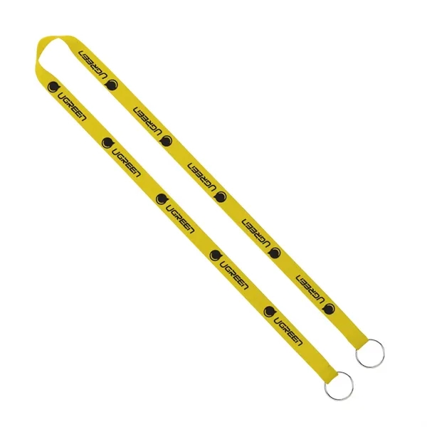 5/8" x 16" polyester lanyard with 2-ended design and sewn metal... from ASI 88060 Snugz/USA Inc / SnugZ USA®