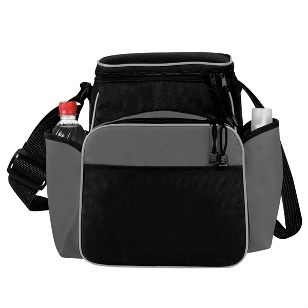 Outdoor 12 Pack Cooler. Made of poly 600 denier, Insulated heat-sealed... from ASI 46420 Continental Mkting Svc Inc / CMBags