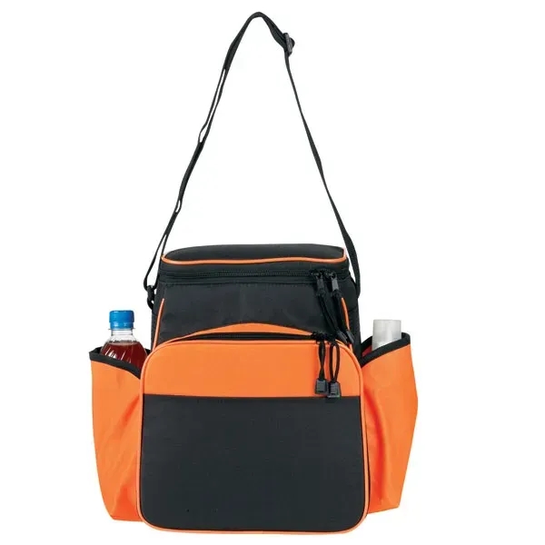 Outdoor 12 Pack Cooler. Made of poly 600 denier, Insulated heat-sealed... from ASI 46420 Continental Mkting Svc Inc / CMBags