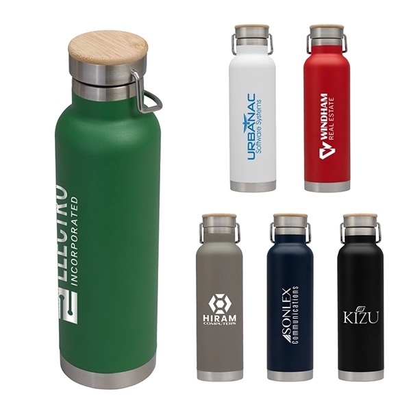 Nimba 22 oz. Double Wall Stainless Steel Bottle... from ASI 67866 Logomark/Valumark