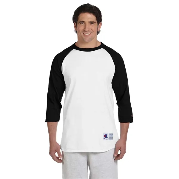 Champion adult raglan t-shirt with 3/4 sleeves.... from ASI 34063 alphabroder