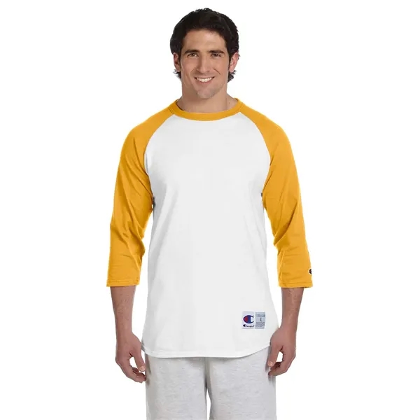 Champion adult raglan t-shirt with 3/4 sleeves.... from ASI 34063 alphabroder