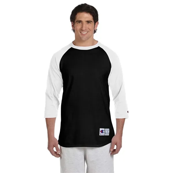 Champion adult raglan t-shirt with 3/4 sleeves.... from ASI 34063 alphabroder