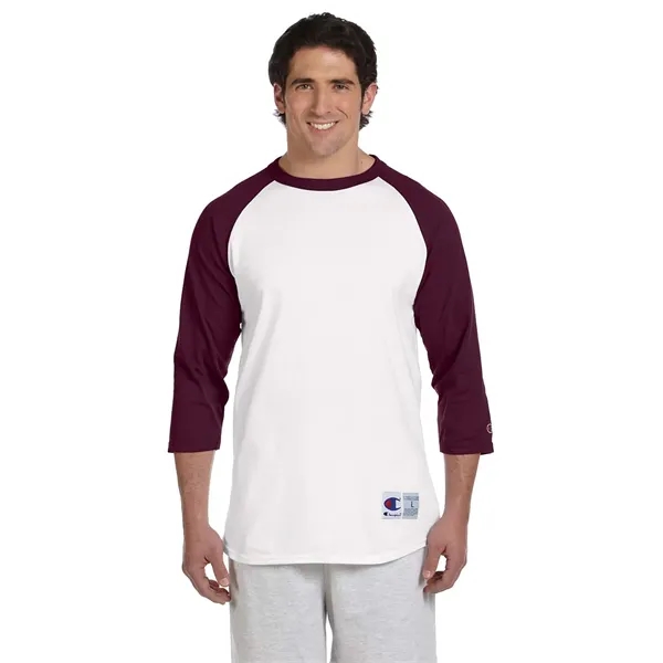 Champion adult raglan t-shirt with 3/4 sleeves.... from ASI 34063 alphabroder
