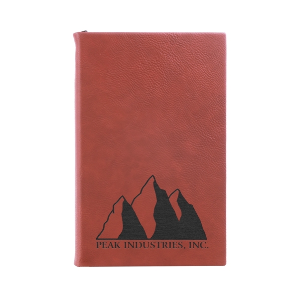 5 1/4" x 8 1/4" x 3/4" 112-page journal with satin... from ASI 74601 Calico