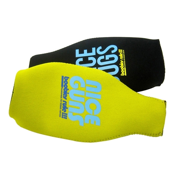 7.09" x 2.56" neoprene bottle cooler. Fits 12 ounce bottles.... from ASI 37218 Athena Promo (tm)