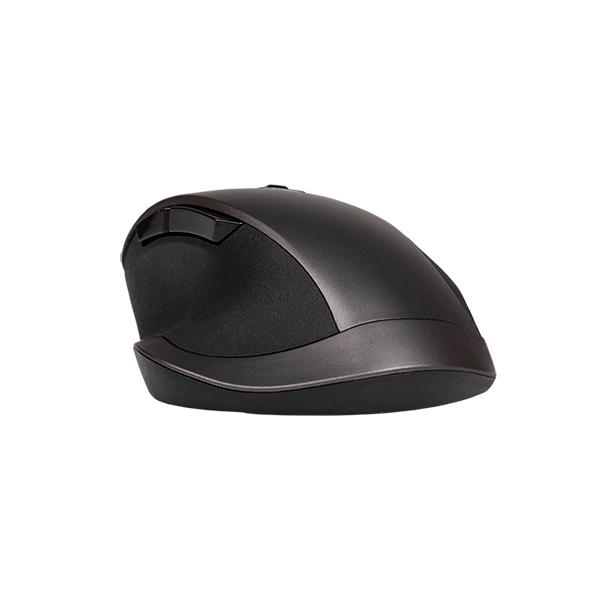 Ergonomic wireless mouse with two thumb buttons, click-button scroll wheel and... from ASI 61005 Hirsch Gift Inc / Hirsch Gift HG TECH HG