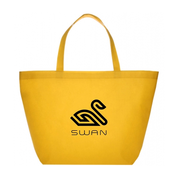 20" x 13" x 8" 80GSM non-woven polypropylene budget tote bag... from ASI 62088 IDProductsource