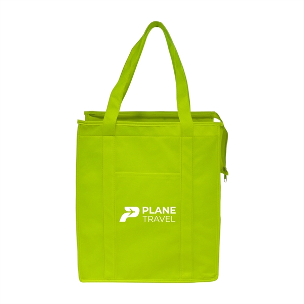 13" x 15" x 9" 80GSM non-woven polypropylene insulated food tote... from ASI 62088 IDProductsource