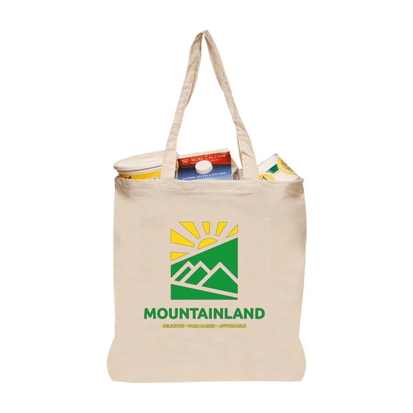 14.5" x 16" Nature Lover 100% all natural cotton tote bag... from ASI 62088 IDProductsource