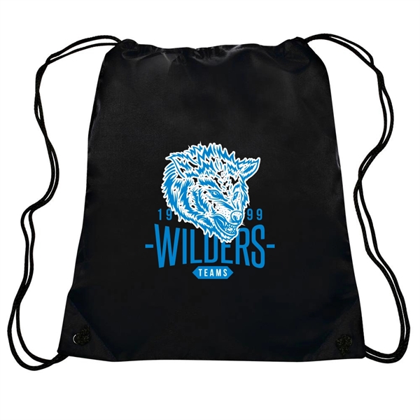 14" x 16.5" drawstring backpacks with 24" long rope strings.... from ASI 62088 IDProductsource
