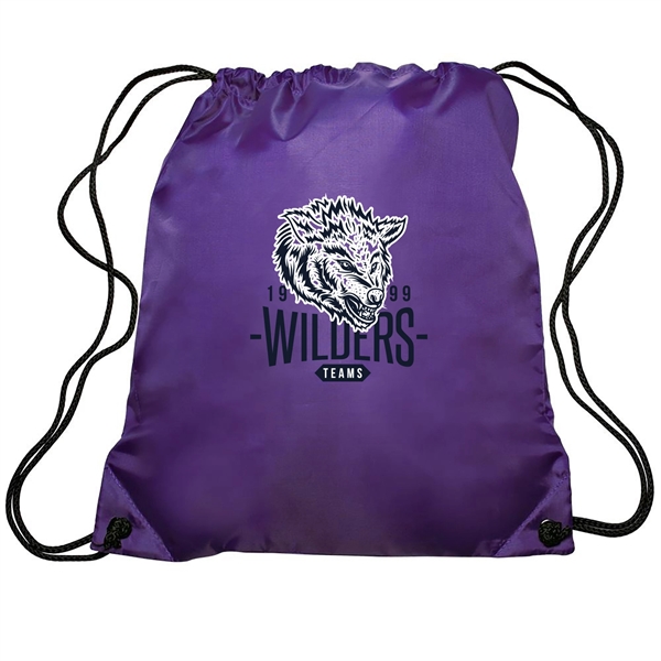 14" x 16.5" drawstring backpacks with 24" long rope strings.... from ASI 62088 IDProductsource