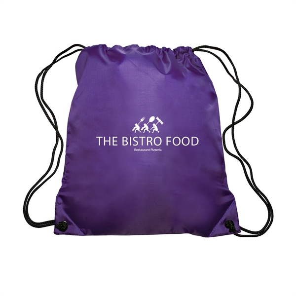 14" x 16.5" drawstring backpacks with 24" long rope strings.... from ASI 62088 IDProductsource