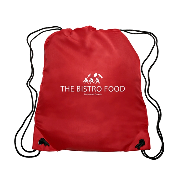 14" x 16.5" drawstring backpacks with 24" long rope strings.... from ASI 62088 IDProductsource