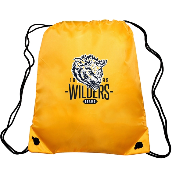 14" x 16.5" drawstring backpacks with 24" long rope strings.... from ASI 62088 IDProductsource