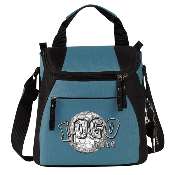 Elite 12 Pack Plus Cooler. Made of poly 600 denier, Insulated,... from ASI 46420 Continental Mkting Svc Inc / CMBags