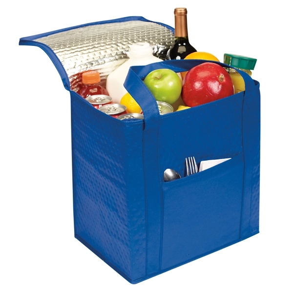 All-Purpose Jumbo Cooler. Ideal for groceries, work, picnics, sports, the beach,... from ASI 46420 Continental Mkting Svc Inc / CMBags