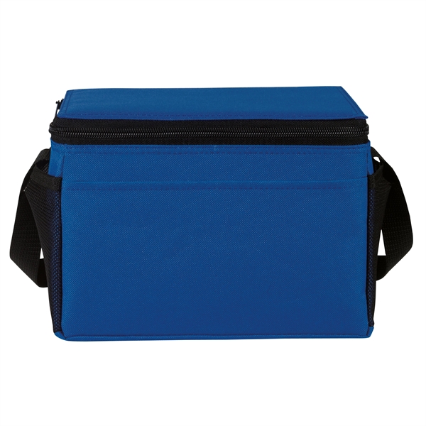 8 pack cooler that features zip top, insulation and heat-sealed PEVA... from ASI 46420 Continental Mkting Svc Inc / CMBags