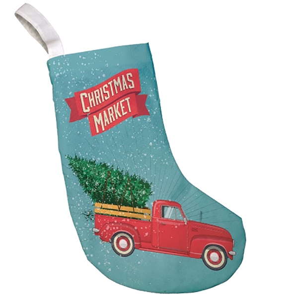 Eco friendly non woven holiday stocking ideal for promotional custom printed... from ASI 67557 LimeLight Ent