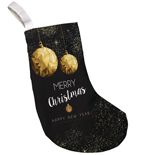 Eco friendly non woven holiday stocking ideal for promotional custom printed... from ASI 67557 LimeLight Ent
