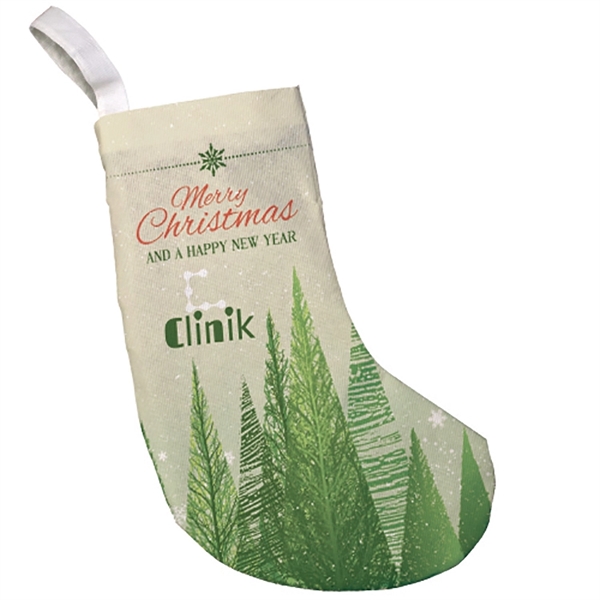 Eco friendly non woven holiday stocking ideal for promotional custom printed... from ASI 67557 LimeLight Ent