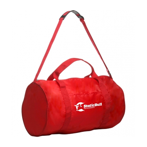17" x 15" 210 Denier polyester duffel bag with adjustable shoulder... from ASI 62088 IDProductsource