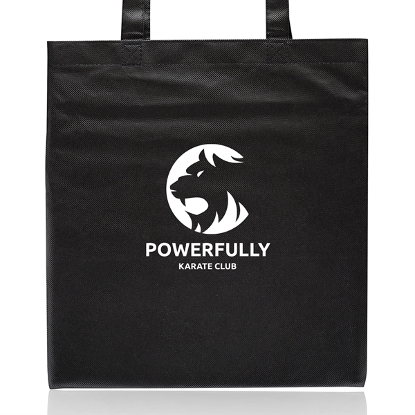 13.5" x 14.5" 80GSM non-woven polypropylene tote bag with long reinforced... from ASI 62088 IDProductsource