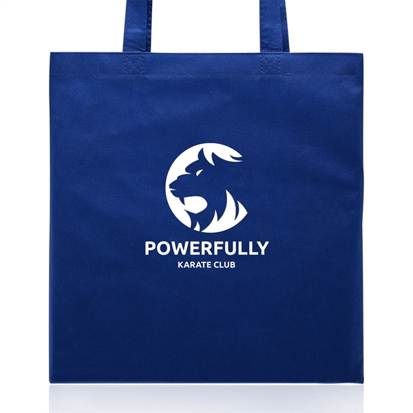 13.5" x 14.5" 80GSM non-woven polypropylene tote bag with long reinforced... from ASI 62088 IDProductsource