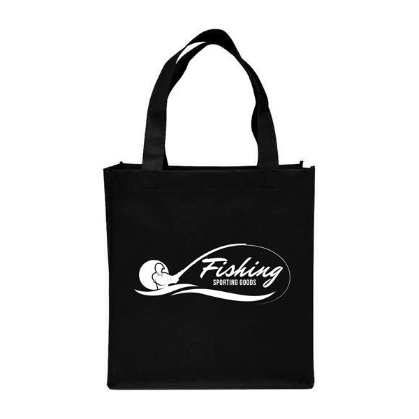 12" x 12.75" x 8" non-woven polypropylene tote bag with roomy... from ASI 62088 IDProductsource