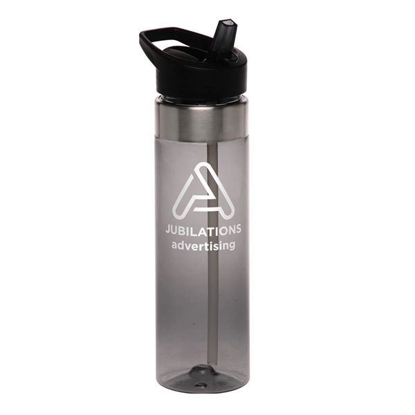 24 oz. Trian water bottle with flip-top lid, handle and reusable... from ASI 62088 IDProductsource
